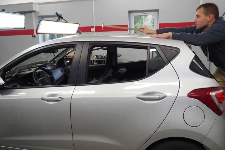 Najważniejszy etap układanie  blachy