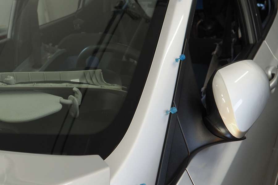 Naprawa słupka metoda na klej